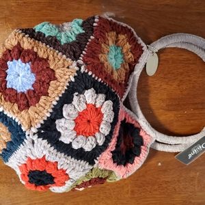 Divine Crochet Multicolor Purse